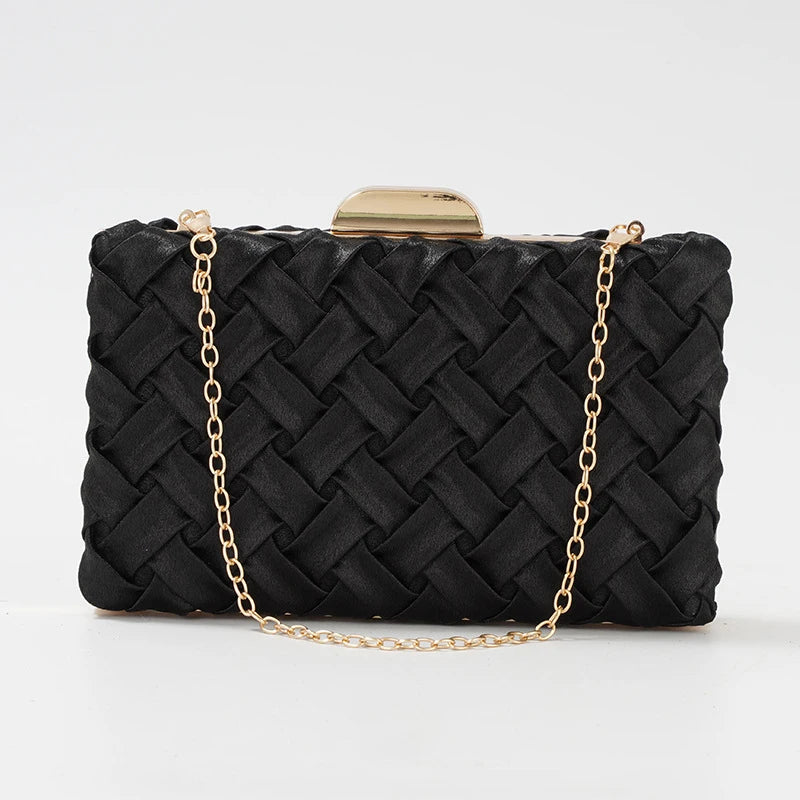 Green Handbag Evening Clutch Bag for Women Wedding Cross-strap Shoulder Bag