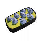 Grizzy & Lemmings Pen Box School Anime Zipper Bag Child Stationery Gift