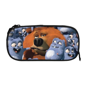 Grizzy Pen Box Anime Zipper Pencil Bag Student Stationery Gift
