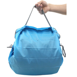 Eco Friendly Grocery Backpack Foldable Bag