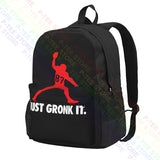 Gronk Spike Gronkowski Large Capacity Backpack Print