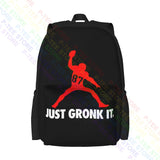 Gronk Spike Gronkowski Large Capacity Backpack Print