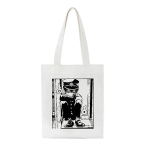 Hanako-kun Canvas Shopper Bag Harajuku Punk Shoulder Bag