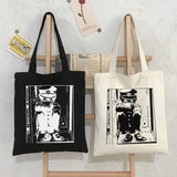 Hanako-kun Canvas Shopper Bag Harajuku Punk Shoulder Bag