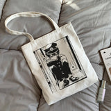 Hanako-kun Canvas Shopper Bag Harajuku Punk Shoulder Bag