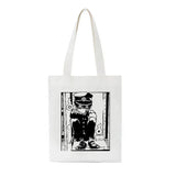 Hanako-kun Canvas Shopper Bag Harajuku Punk Shoulder Bag