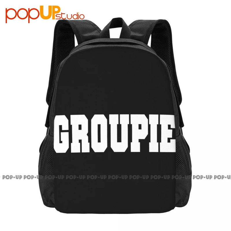 Hot Art Print Groupie Backpack Large Capacity Travel Bag