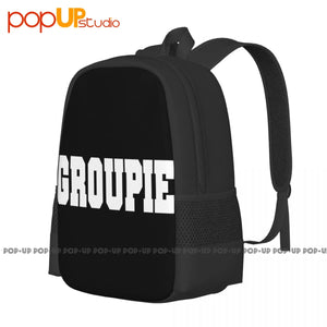Hot Art Print Groupie Backpack Large Capacity Travel Bag