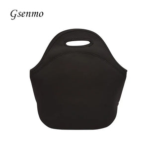 Neoprene Thermal Lunch Bag Waterproof Bento Box Storage Tote Bag