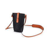 100% Leather Mobile Phone Bag Mini Messenger Bag Women Casual Style
