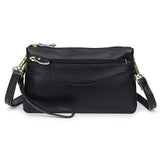 Guaranteed Leather Women's Messenger Bag Larger Capacity Women Handbag