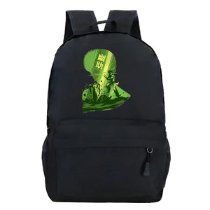 Spirit World Backpack Japanese Anime School Bags Canvas Bookbags