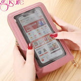 Women's Cellphone Wallet Small Shoulder Bag Crossbody Hand