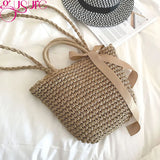 Bohemian Straw Beach Handbag Summer Shoulder Bag