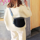 Women's Crossbody Bag Saddle Purse Messenger Bag