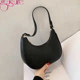 Large Capacity Crossbody Bag PU Leather Shoulder Hobo Bag