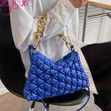 Hobos Bag Chain Clutch Purse Handbag Women Small Totes Armpit