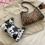 Leopard Pattern Shoulder Women Bag Hand Bag Personality Wild