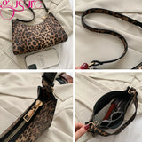 Leopard Pattern Shoulder Women Bag Hand Bag Personality Wild