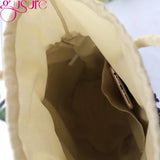 Straw Woven Beach Bag Large-capacity Handbag