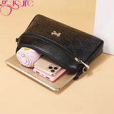 Lady Soft PU Leather Shoulder Crossbody Bag Large Capacity Solid Messenger
