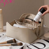 Large-Capacity Travel Cosmetic Bag Waterproof Toiletry Kit Bags