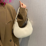 Armpit Shoulder Bag Small Travel Totes Women PU Leather Hobo Bag