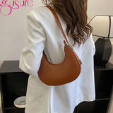Armpit Shoulder Bag Small Travel Totes Women PU Leather Hobo Bag