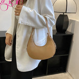 Armpit Shoulder Bag Small Travel Totes Women PU Leather Hobo Bag