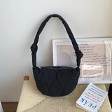 Winter Shoulder Bag Women Small Hobos Bag Clutch Underarm Bags