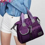 Waterproof Oxford Tote Bag Anti-thief Shoulder Bags Large Capacity Travel