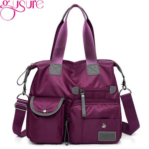 Waterproof Oxford Tote Bag Anti-thief Shoulder Bags Large Capacity Travel