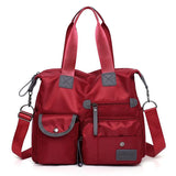 Waterproof Oxford Tote Bag Anti-thief Shoulder Bags Large Capacity Travel