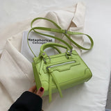 Vintage Clutch Small Handbag Ladies Shoulder Bags PU Leather Crossbody Bags