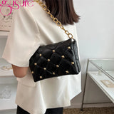 Quilted Women Shoulder Bag Chain Purses Handbag Totes