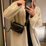 Retro PU Leather Crossbody Shoulder Bag Small Messenger Lady Travel Handba