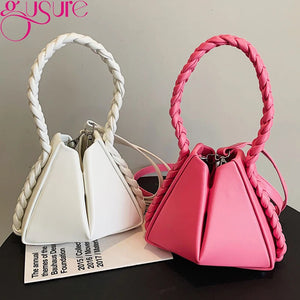 Retro PU Leather Shoulder Crossbody Bags for Women Messenger Bags