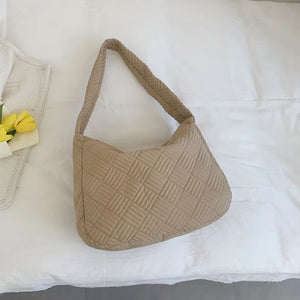 Quilted Shoulder Bag Travel Tote for Women Handbag Purse