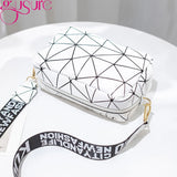 Women Laser Shoulder Crossbody Bag Holographic Jelly Small Handbag Totes Female