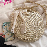 Summer Straw Woven Bags For Women Raffia Rattan Beach Bags