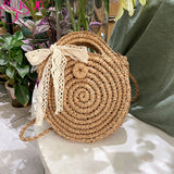 Summer Straw Woven Bags For Women Raffia Rattan Beach Bags