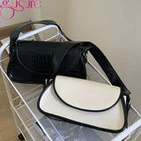 Women's Small Shoulder Handbags Totes Casual Bag Ladies PU Leather Armpit Travel