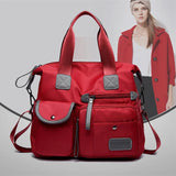 Women's Multi-pockets Shoulder Bag Travel Handbag