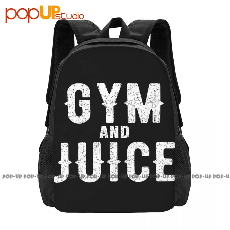 Gym And Juice Backpack Foldable Gym Tote Bag