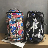 Canvas Gym Duffle Bag Sports Laptop Backpack