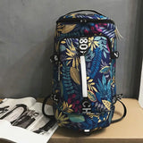 Canvas Gym Duffle Bag Sports Laptop Backpack