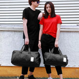 Leather Gym Bag Dry Wet Bags Men Training Yoga Travel Shoulder Sac De Sport