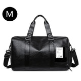 Leather Gym Bag Dry Wet Bags Men Training Yoga Travel Shoulder Sac De Sport