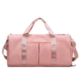 Waterproof Small Duffel Bag with Shoe Compartment for Gym and Weekend Getaway