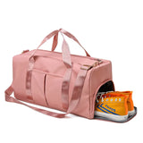 Waterproof Small Duffel Bag with Shoe Compartment for Gym and Weekend Getaway